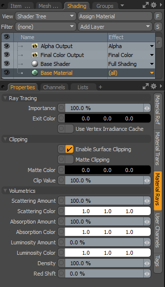 Ray Panel